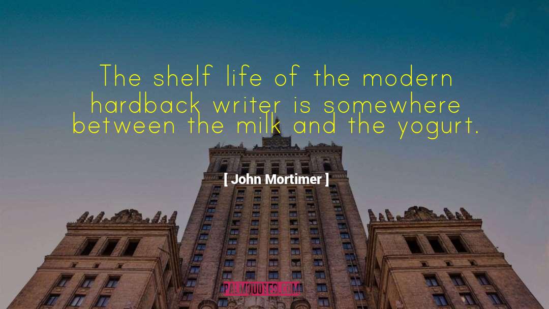 John Mortimer Quotes: The shelf life of the