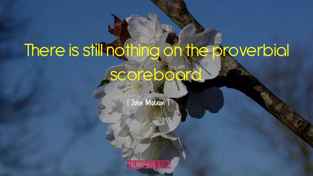 John Motson Quotes: There is still nothing on