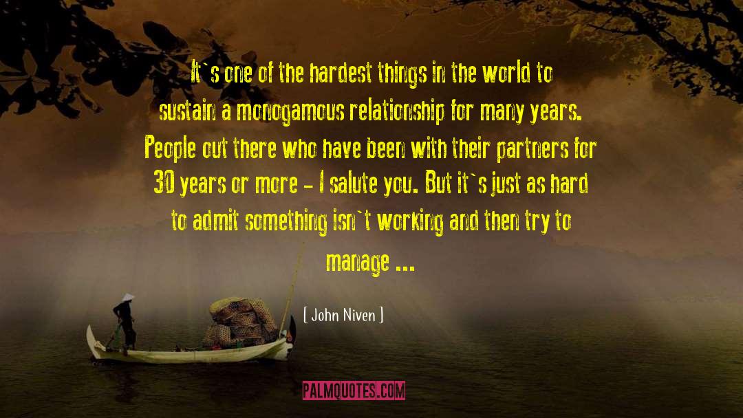 John Niven Quotes: It's one of the hardest