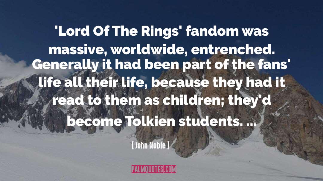 John Noble Quotes: 'Lord Of The Rings' fandom