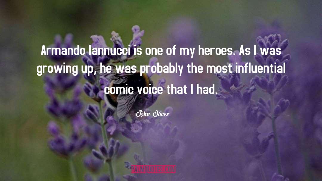 John Oliver Quotes: Armando Iannucci is one of