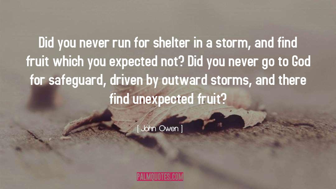 John Owen Quotes: Did you never run for