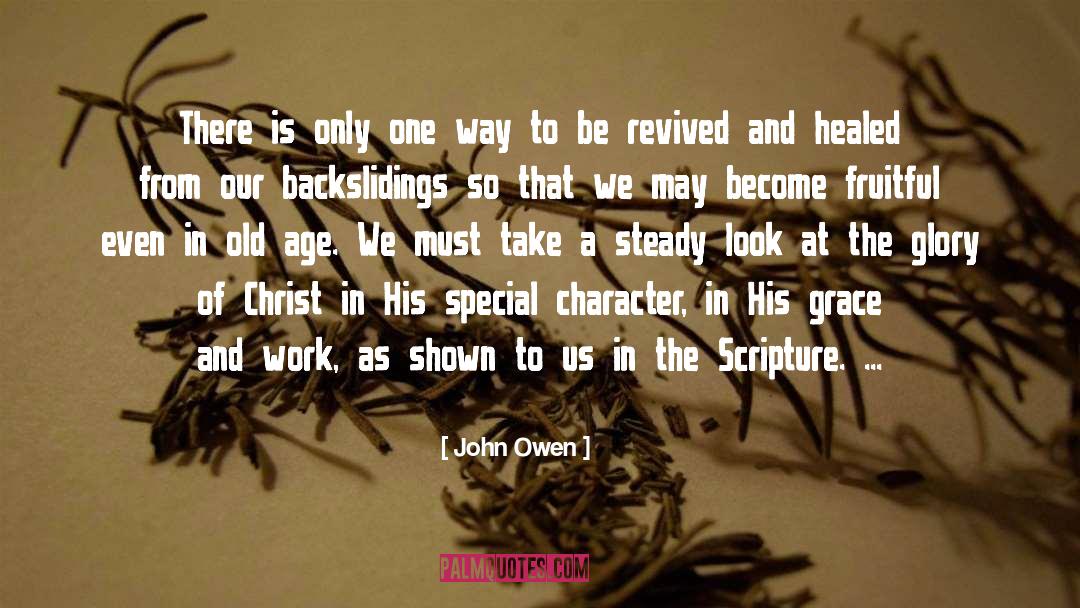 John Owen Quotes: There is only one way