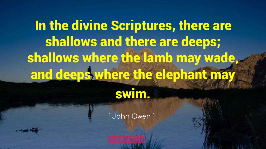 John Owen Quotes: In the divine Scriptures, there