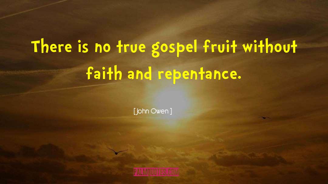 John Owen Quotes: There is no true gospel