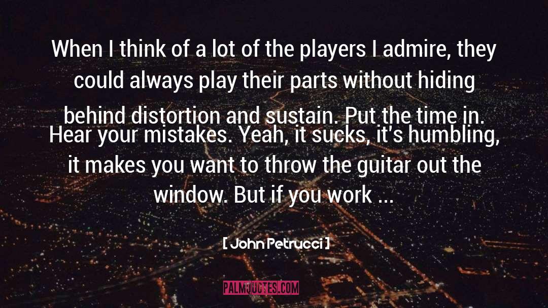 John Petrucci Quotes: When I think of a