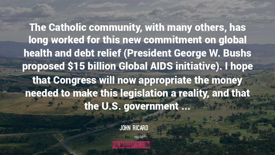 John Ricard Quotes: The Catholic community, with many