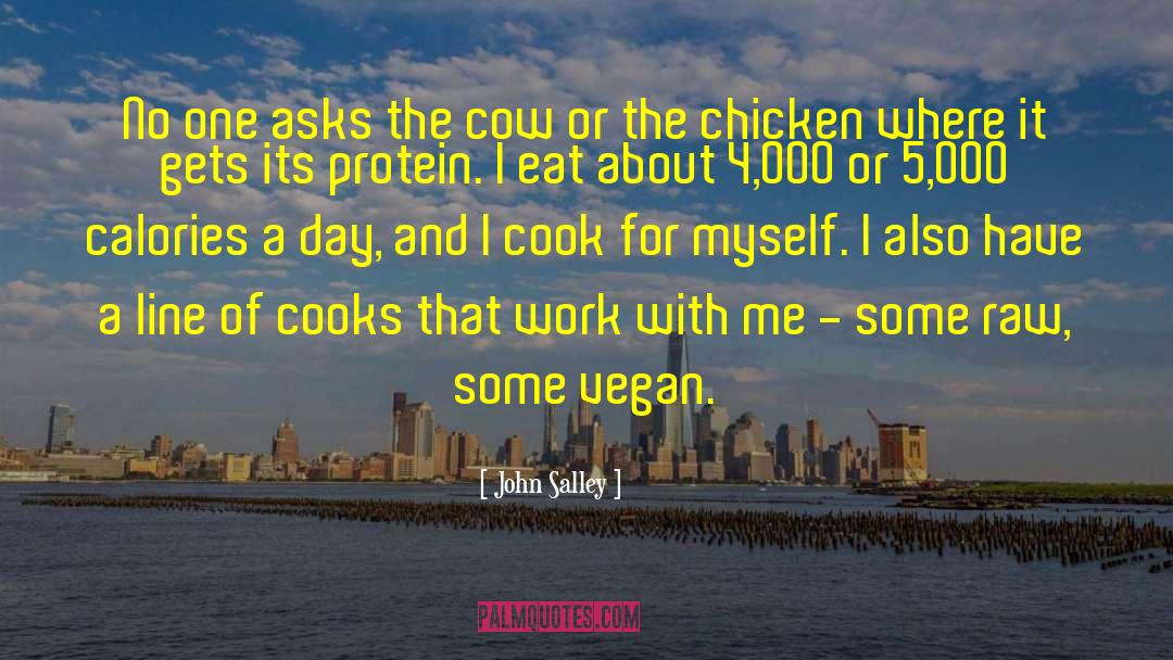 John Salley Quotes: No one asks the cow