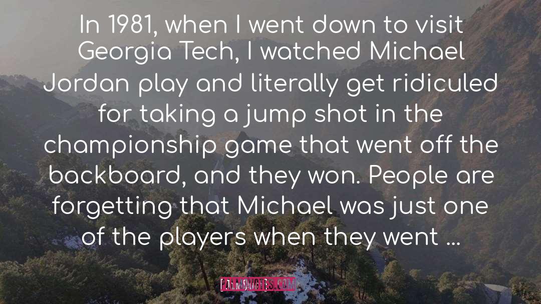 John Salley Quotes: In 1981, when I went