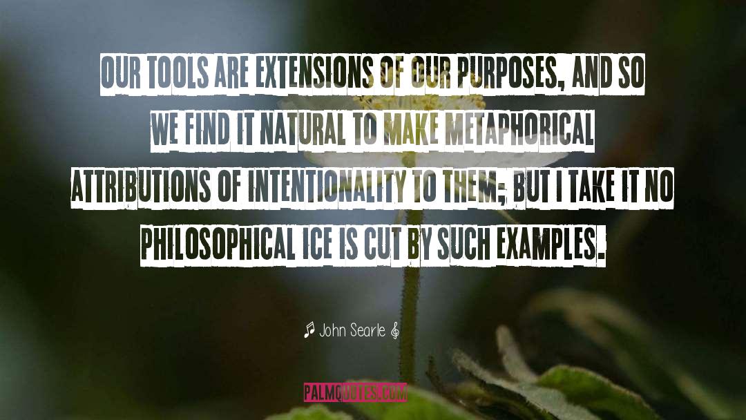 John Searle Quotes: Our tools are extensions of