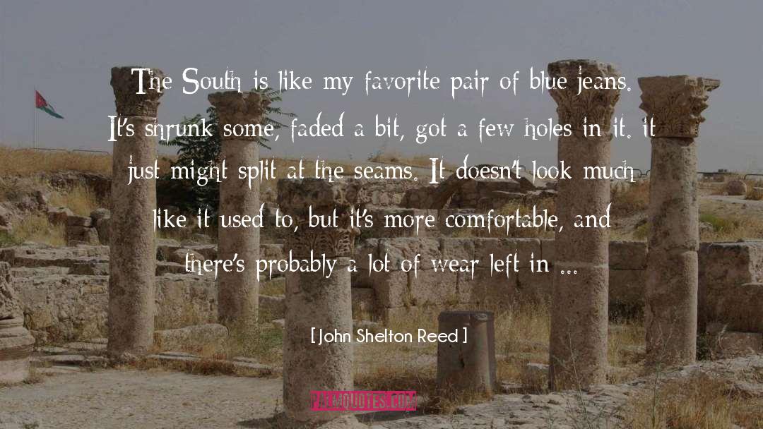John Shelton Reed Quotes: The South is like my