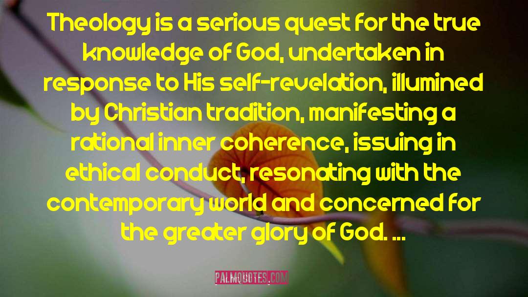 John Stott Quotes: Theology is a serious quest