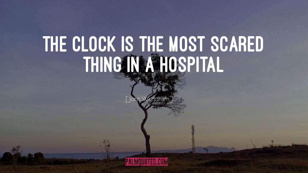 John Wyndham Quotes: The clock is the most