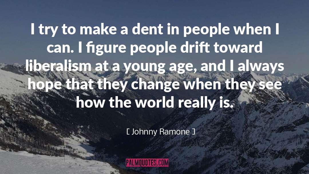 Johnny Ramone Quotes: I try to make a