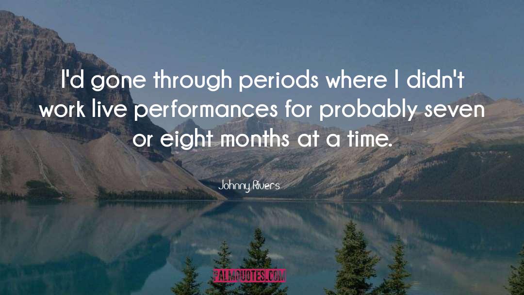 Johnny Rivers Quotes: I'd gone through periods where