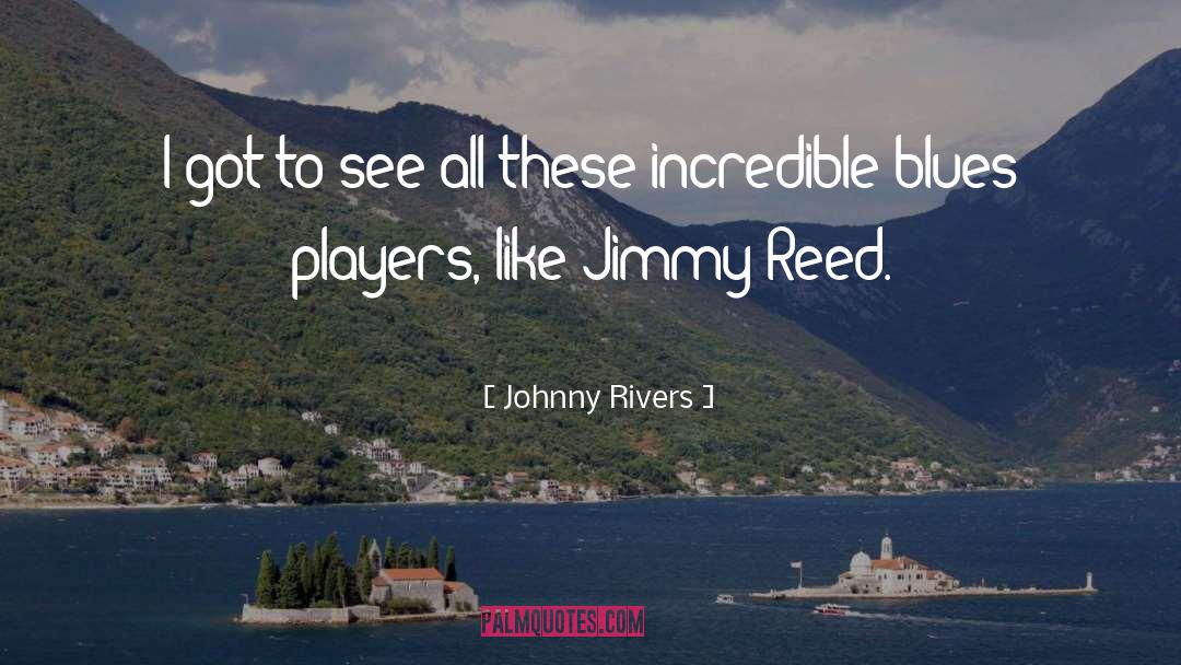 Johnny Rivers Quotes: I got to see all