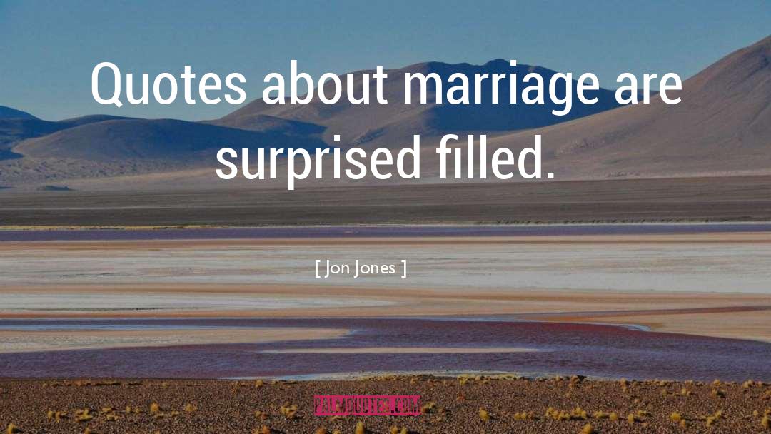 Jon Jones Quotes: Quotes about marriage are surprised