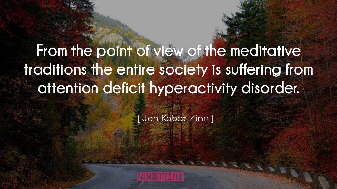 Jon Kabat-Zinn Quotes: From the point of view