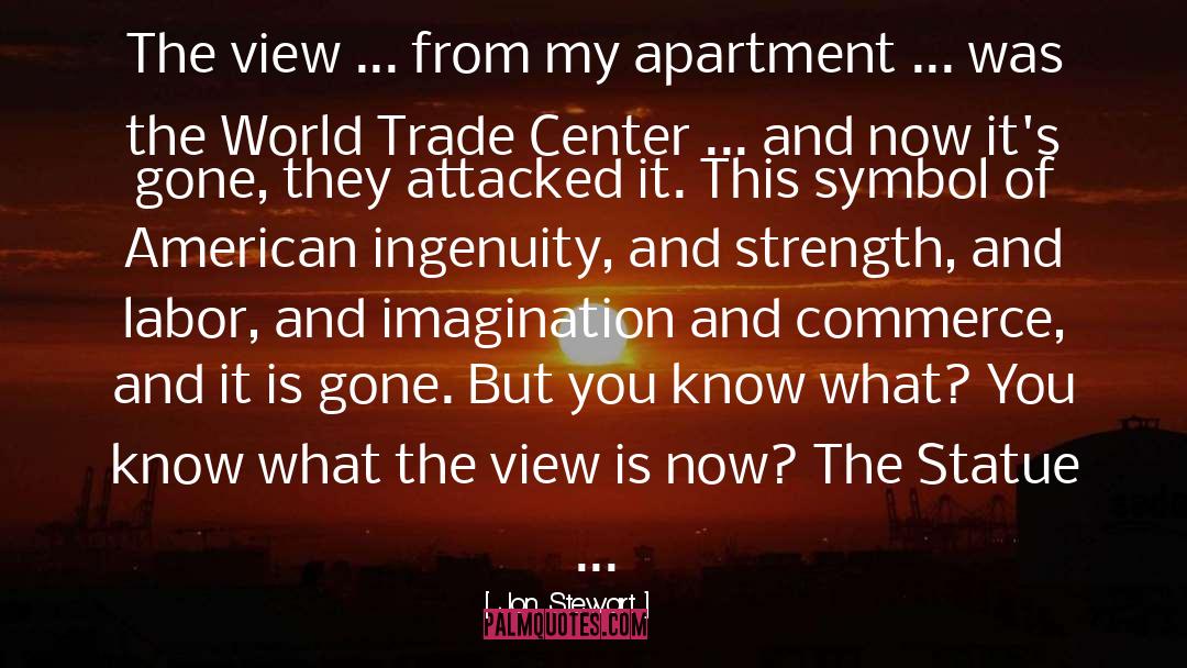 Jon Stewart Quotes: The view ... from my