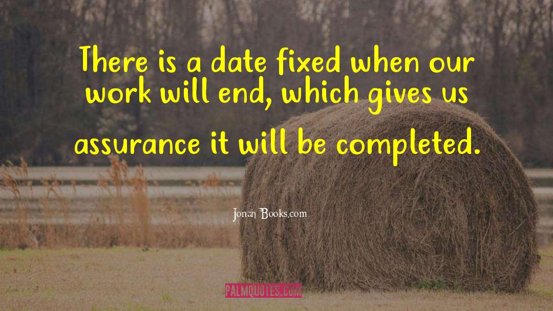 Jonah Books.com Quotes: There is a date fixed