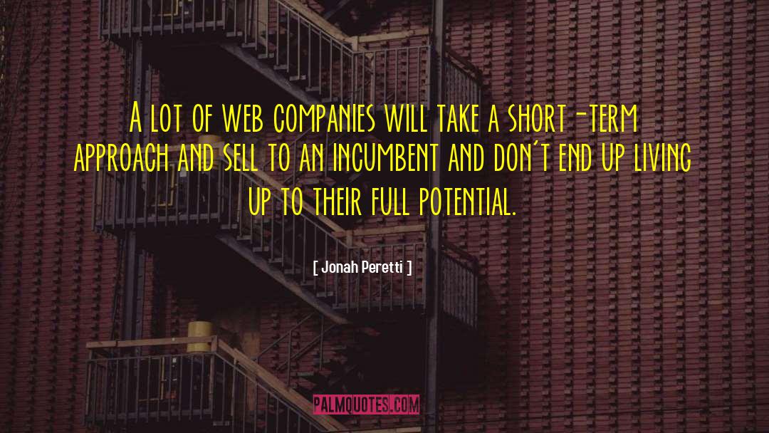 Jonah Peretti Quotes: A lot of web companies