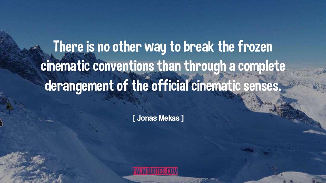 Jonas Mekas Quotes: There is no other way