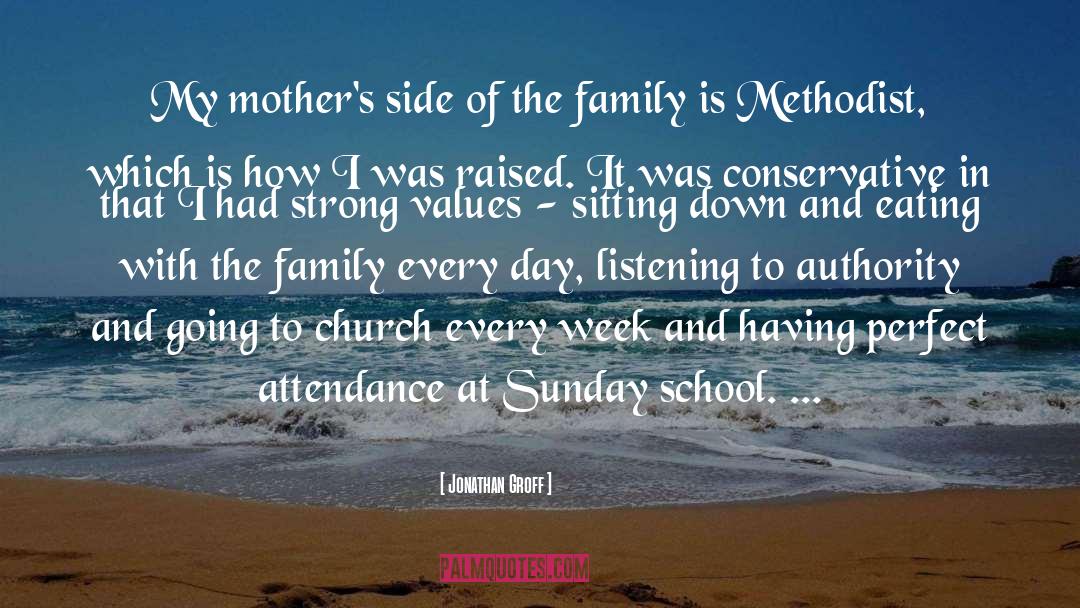 Jonathan Groff Quotes: My mother's side of the