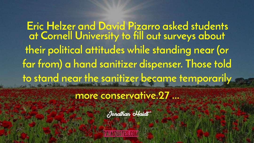 Jonathan Haidt Quotes: Eric Helzer and David Pizarro