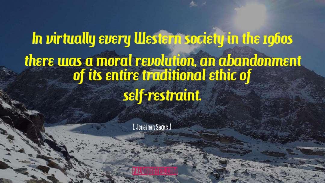 Jonathan Sacks Quotes: In virtually every Western society