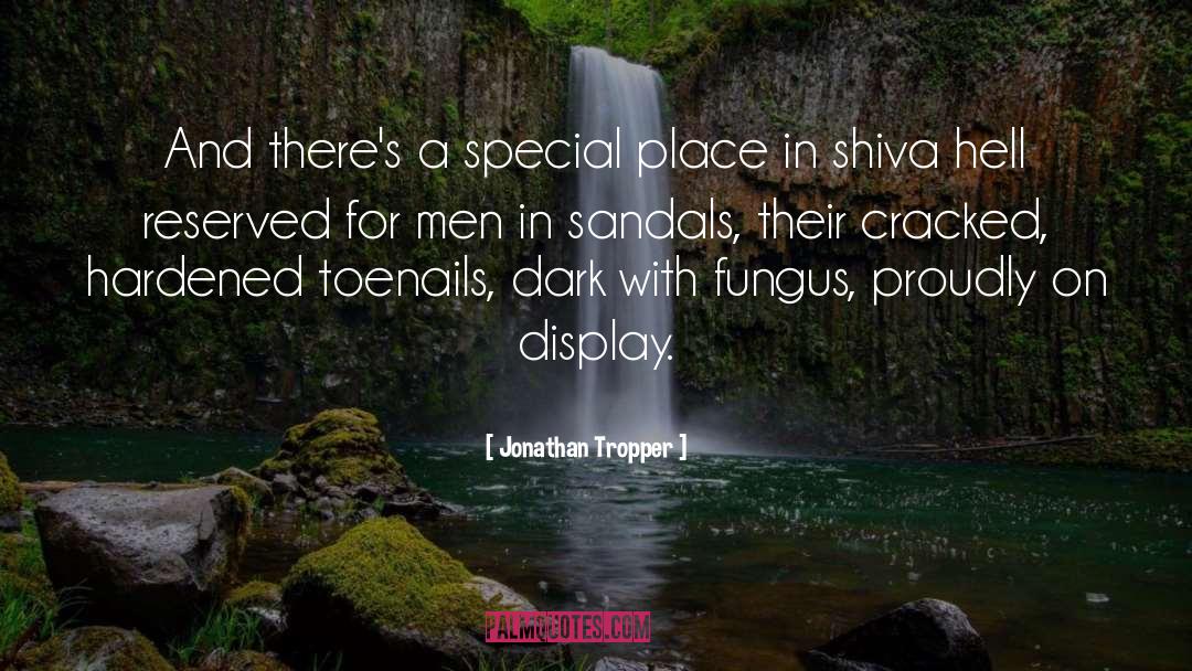 Jonathan Tropper Quotes: And there's a special place