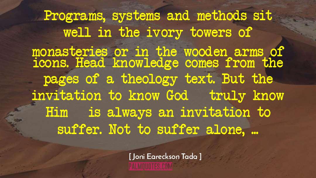 Joni Eareckson Tada Quotes: Programs, systems and methods sit
