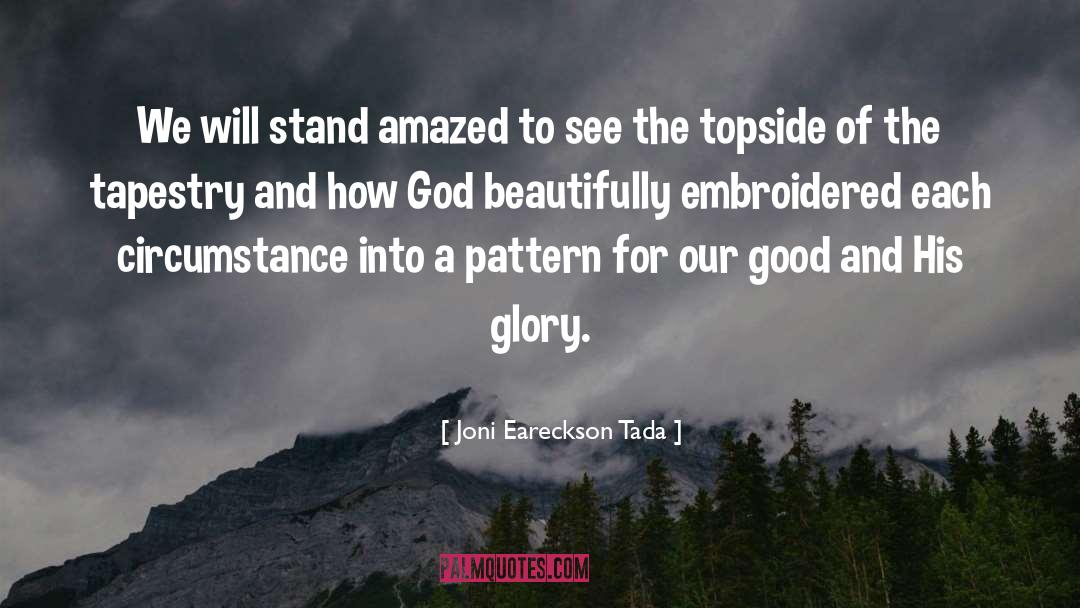 Joni Eareckson Tada Quotes: We will stand amazed to