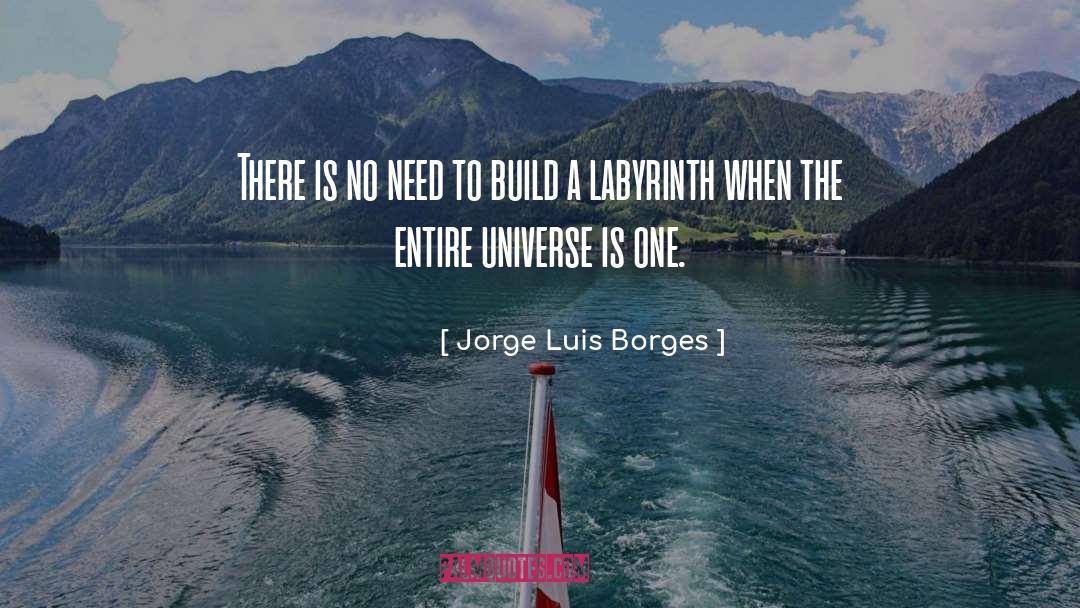 Jorge Luis Borges Quotes: There is no need to