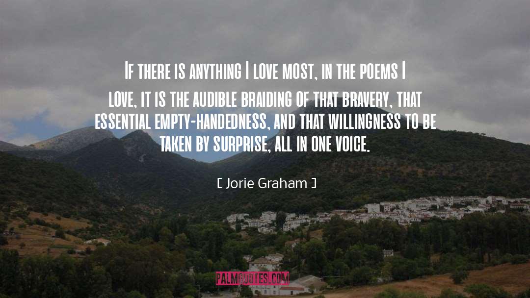 Jorie Graham Quotes: If there is anything I