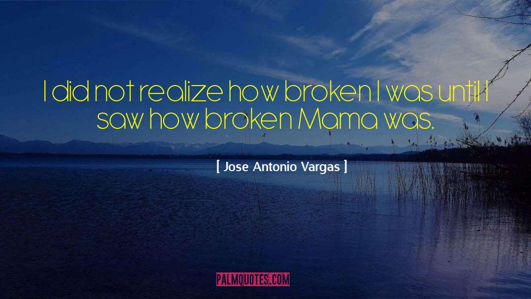 Jose Antonio Vargas Quotes: I did not realize how