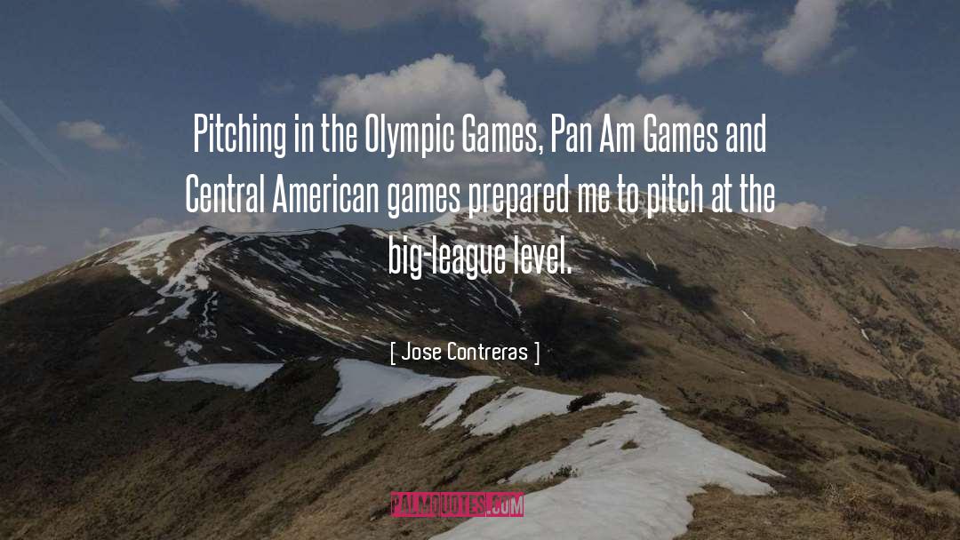 Jose Contreras Quotes: Pitching in the Olympic Games,