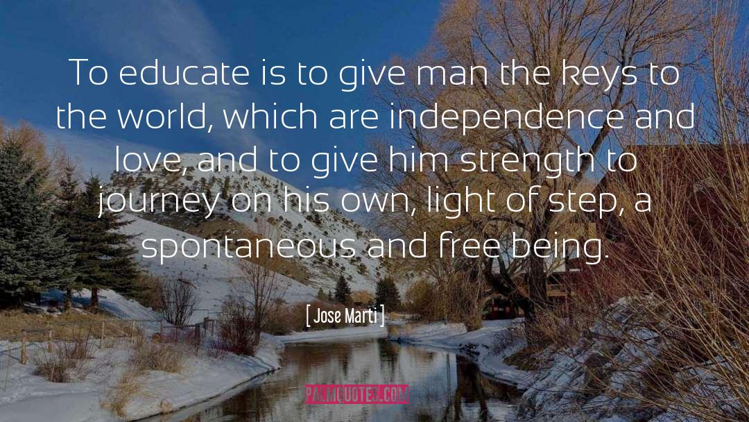 Jose Marti Quotes: To educate is to give