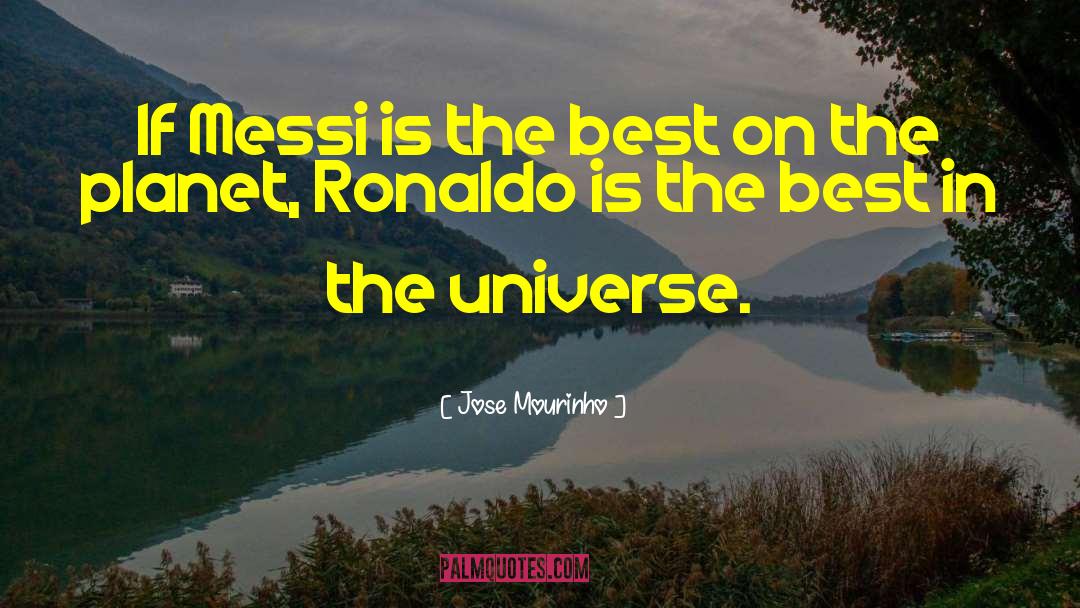 Jose Mourinho Quotes: If Messi is the best