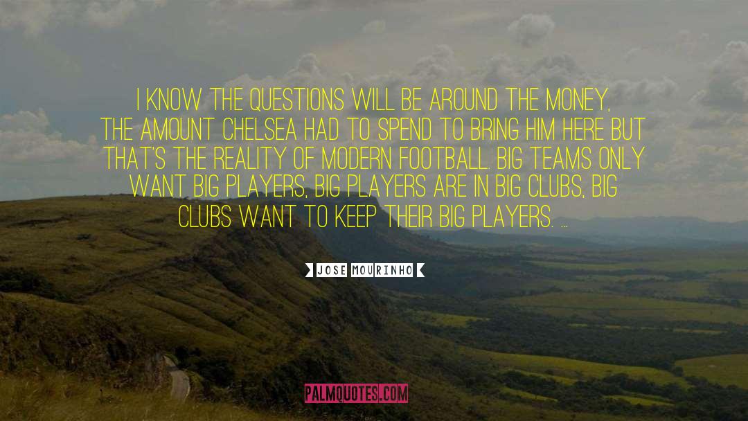 Jose Mourinho Quotes: I know the questions will
