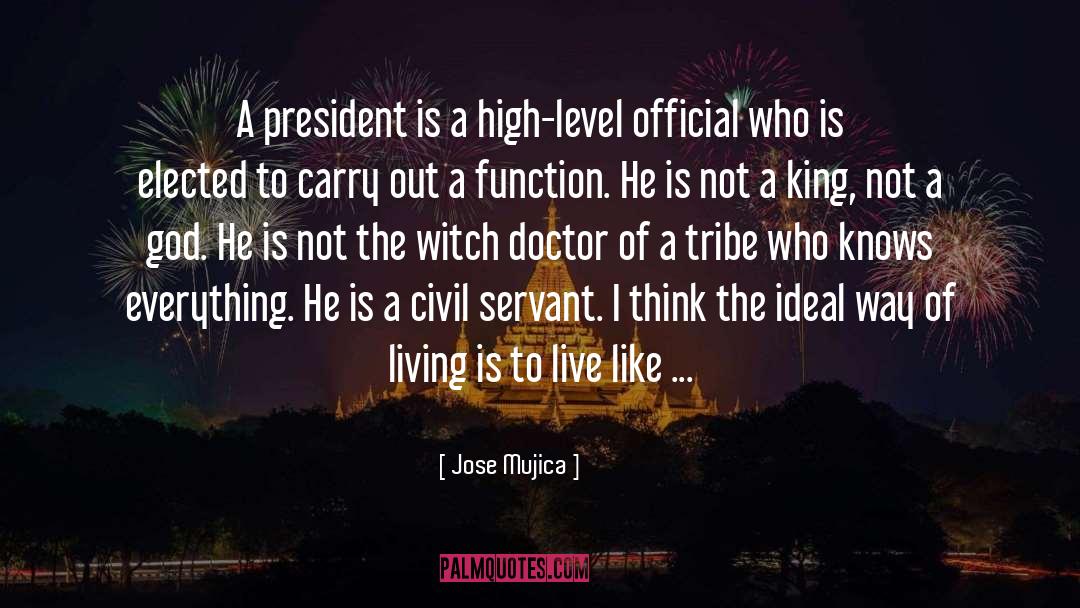 Jose Mujica Quotes: A president is a high-level