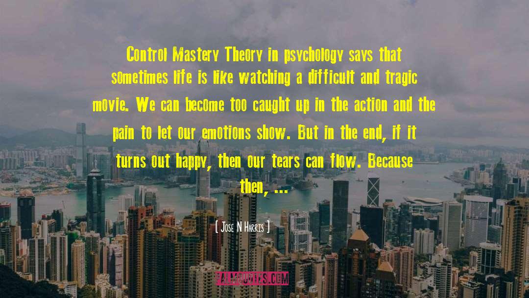 Jose N Harris Quotes: Control Mastery Theory in psychology