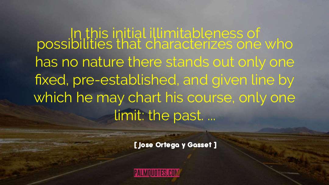 Jose Ortega Y Gasset Quotes: In this initial illimitableness of