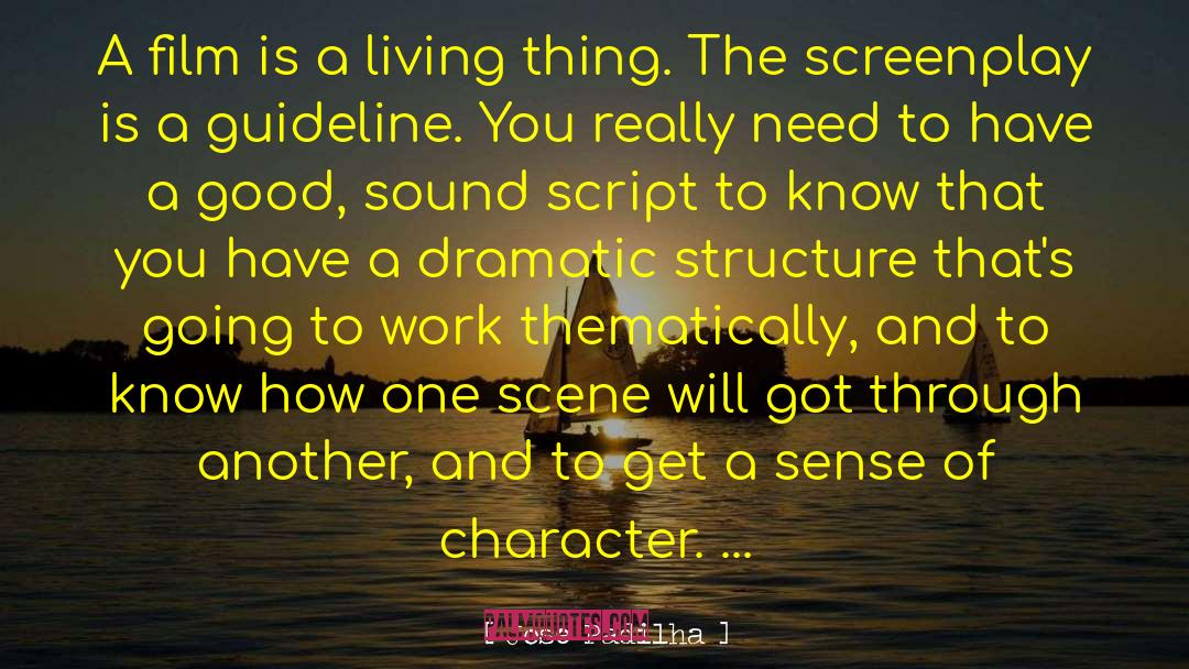 Jose Padilha Quotes: A film is a living