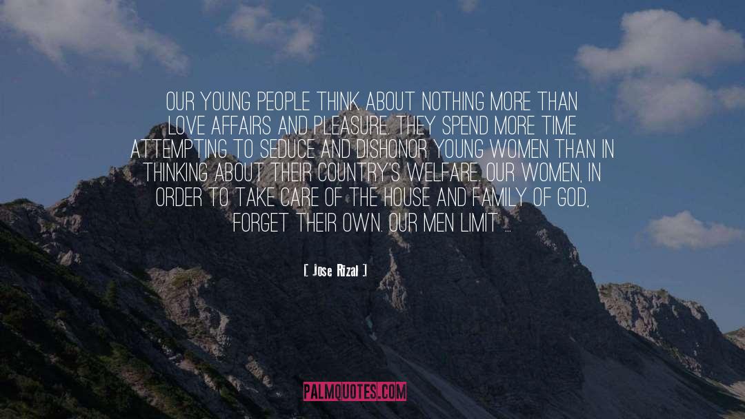 Jose Rizal Quotes: Our young people think about