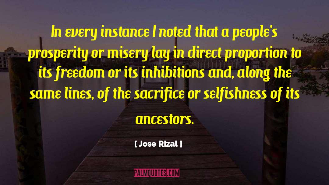 Jose Rizal Quotes: In every instance I noted