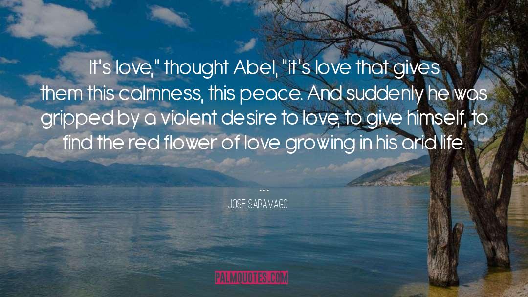Jose Saramago Quotes: It's love,
