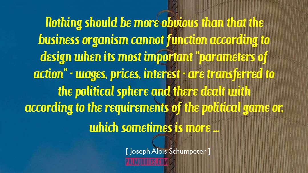 Joseph Alois Schumpeter Quotes: Nothing should be more obvious