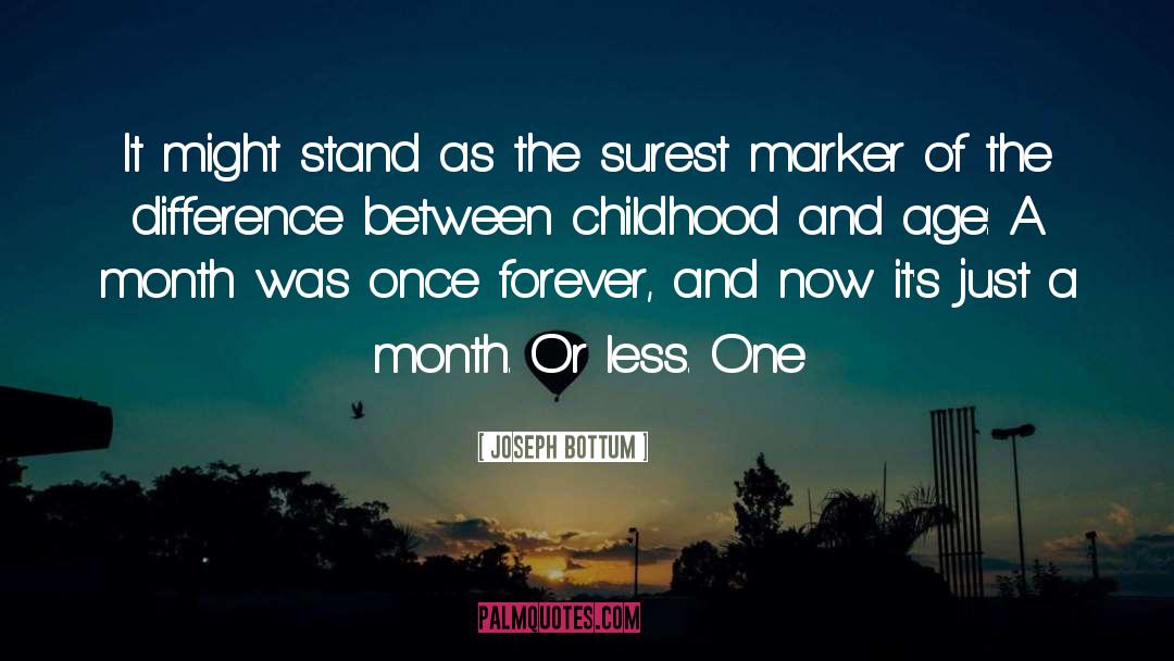 Joseph Bottum Quotes: It might stand as the