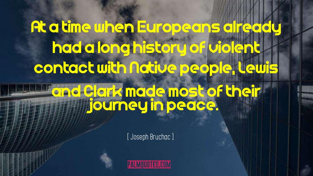 Joseph Bruchac Quotes: At a time when Europeans
