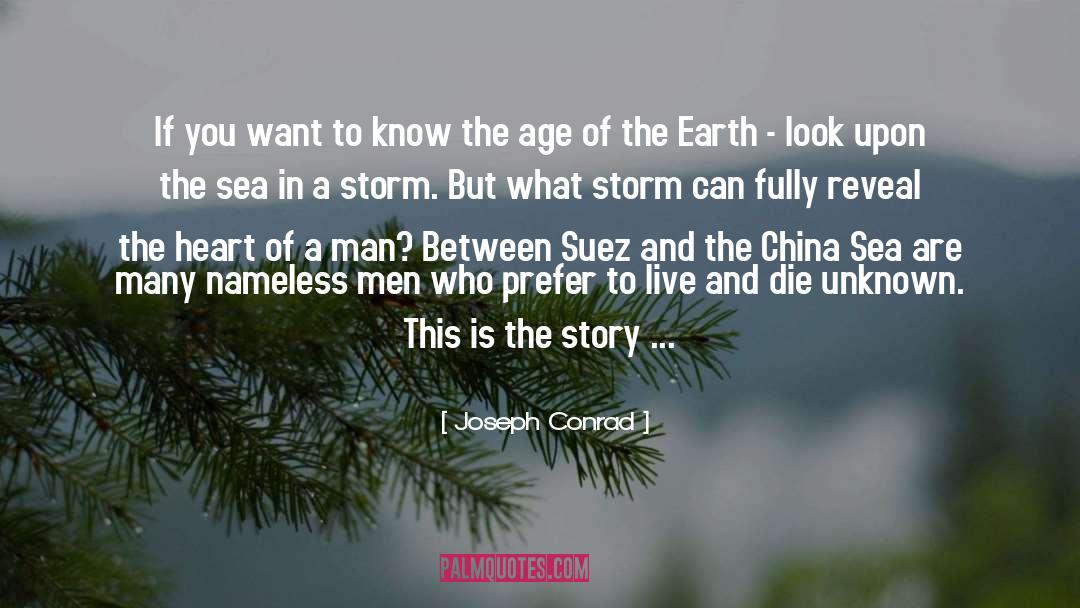 Joseph Conrad Quotes: If you want to know